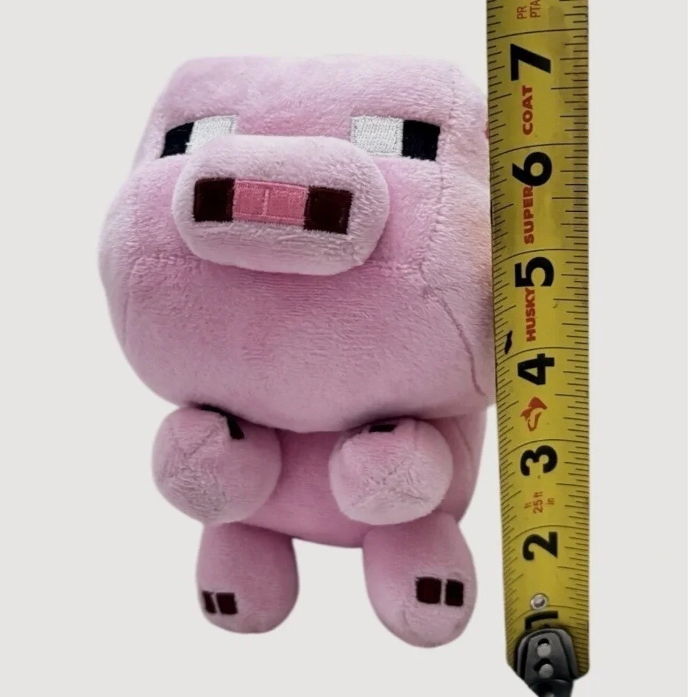 Minecraft Mojang Pig Plush Stuffed Animal 2014 Character Toy 6